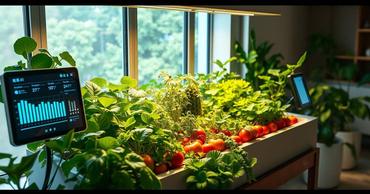 La révolution des mini-potagers connectés : cultivez vos légumes avec l'aide de l'intelligence artificielle