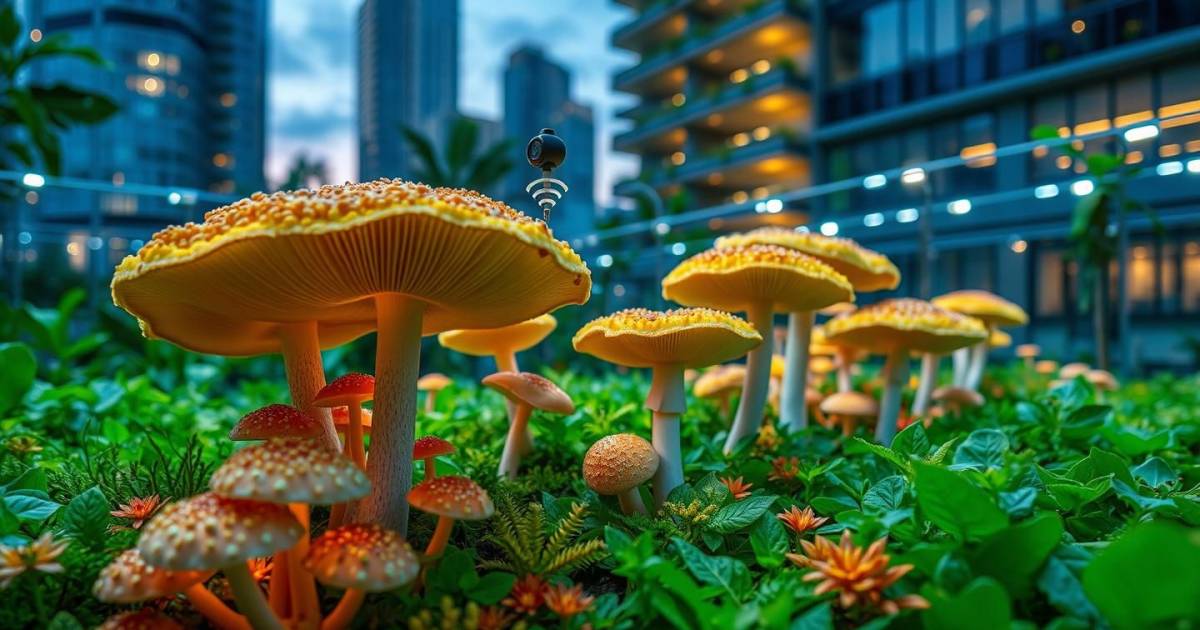 Les champignons connectés : la nouvelle tendance des potagers intelligents qui révolutionne le jardinage urbain
