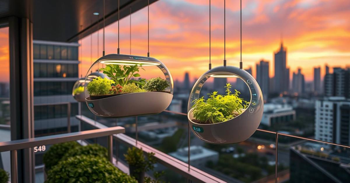Les micro-potagers connectés en lévitation : la nouvelle tendance qui révolutionne le jardinage urbain