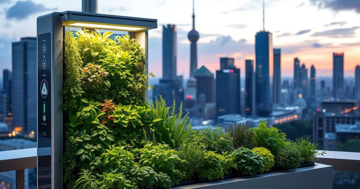 Potager vertical intelligent : la nouvelle révolution des mini-jardins connectés de 2025